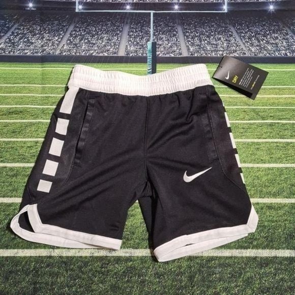 Nike Other - Nike Dri Fit Black White Boys Shorts NWT